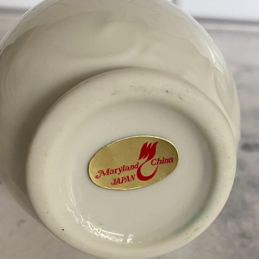 Vintage Small White Porcelain Creamer Pitcher - Picture 5 of 5